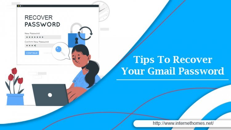 How can you recover your Gmail password?