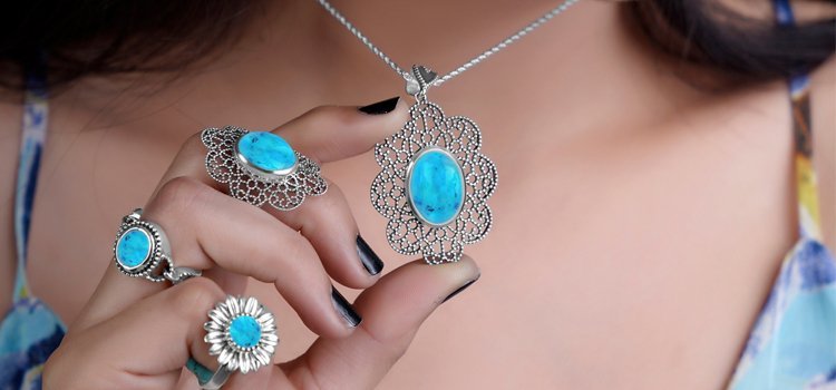 Wholesale Turquoise Jewelry, Turquoise Gemstone Rings, Bracelets, Pendants, Necklaces
