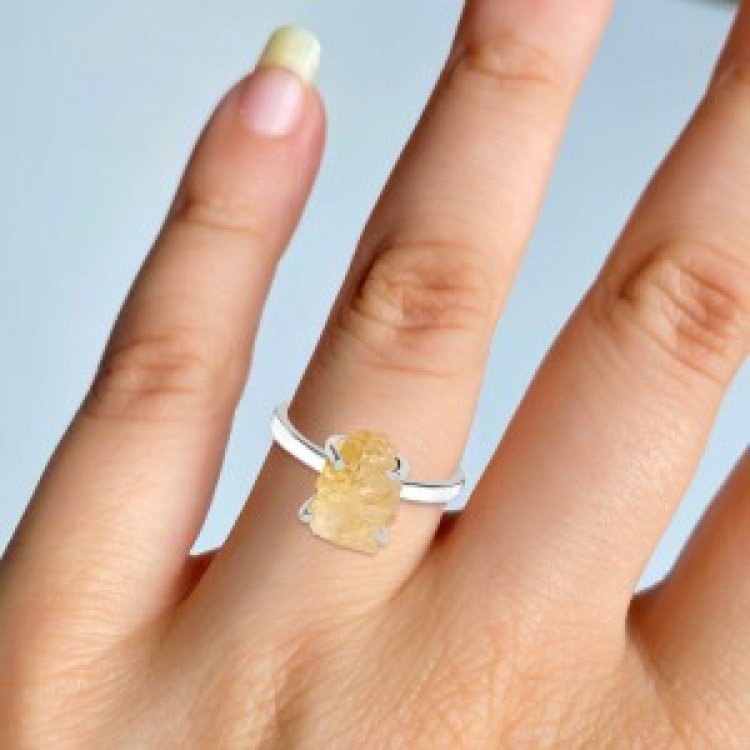 Real Sterling Silver Citrine jewelry at Best Price Sagacia Jewelry